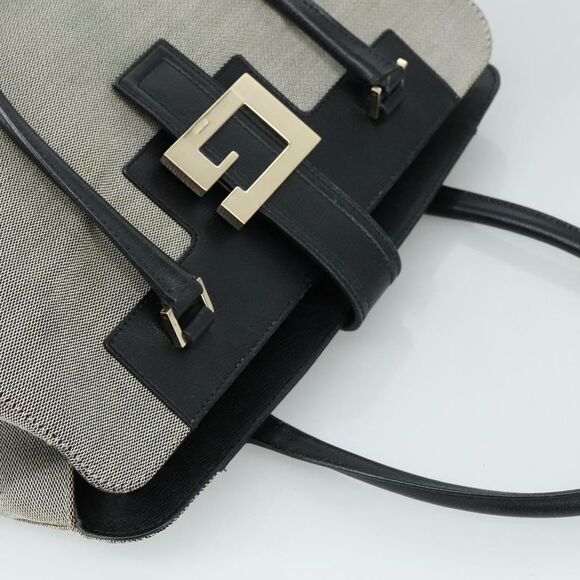 Gucci Square G Grey Canvas Tote Bag (Pre-Owned) - Picture 12 of 16